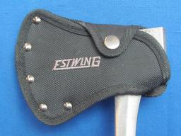 Estwing Sportsman's Camping Hatchet with Canvas Sheath – 13” long – Made in USA