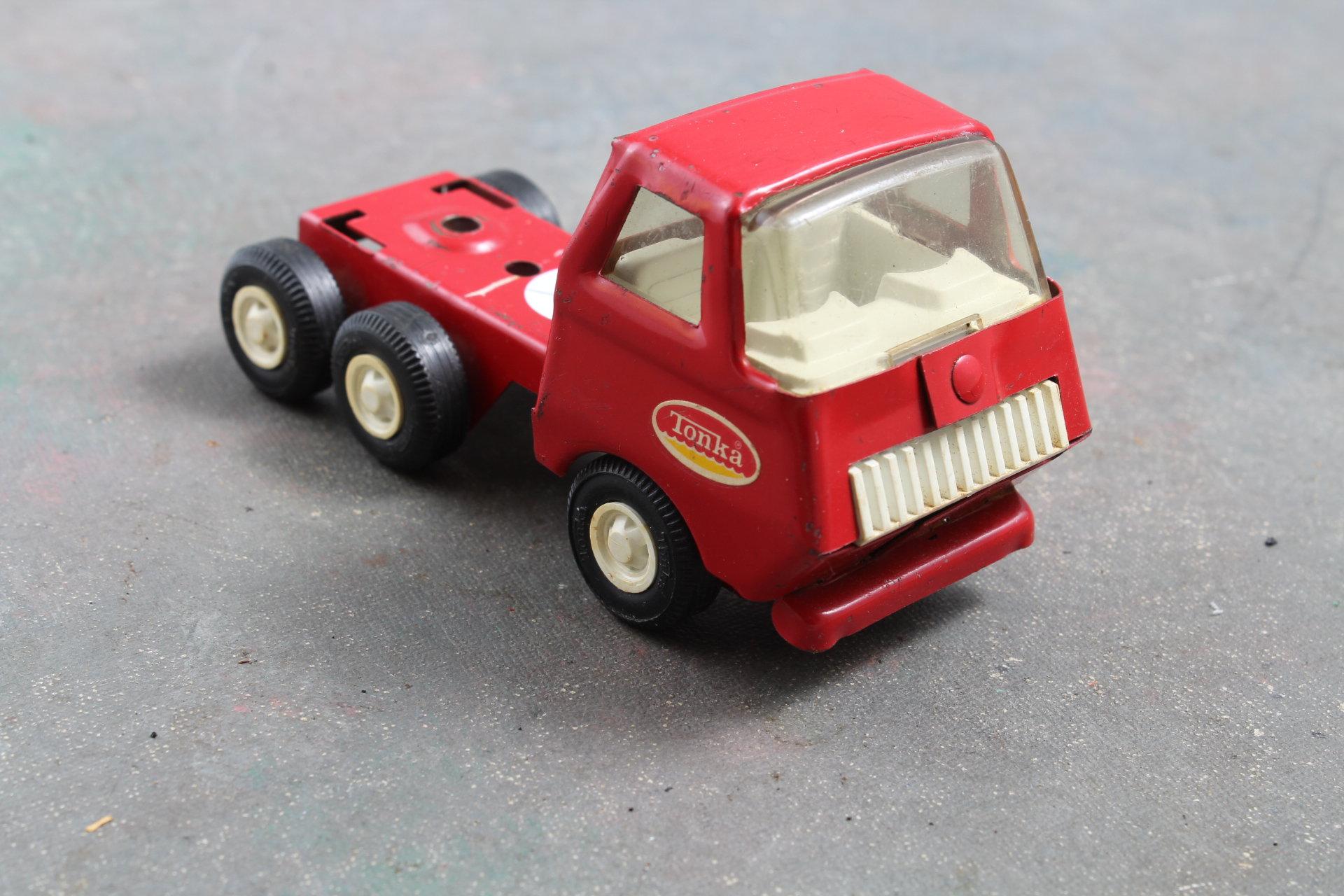 Vintage Tonka Lowboy Truck Diecast no trailer