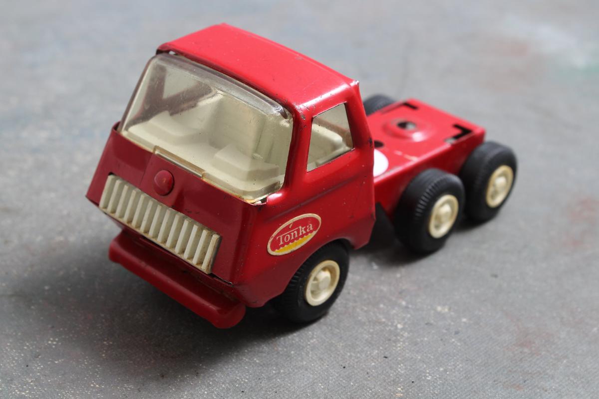 Vintage Tonka Lowboy Truck Diecast no trailer