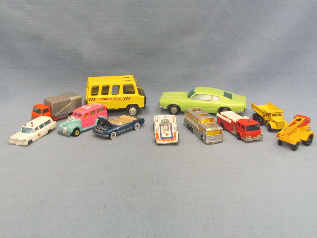 Matchbox & Hot Wheels (Red Line) & Misc. Toy Vehicles – Shortest is 2 7/8” - Longest is 5”