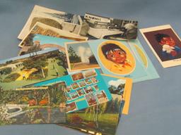 Collection of Post Cards – Linens – Glossy – Photographs – Kopper Kard – U.S. - Holiday Greetings