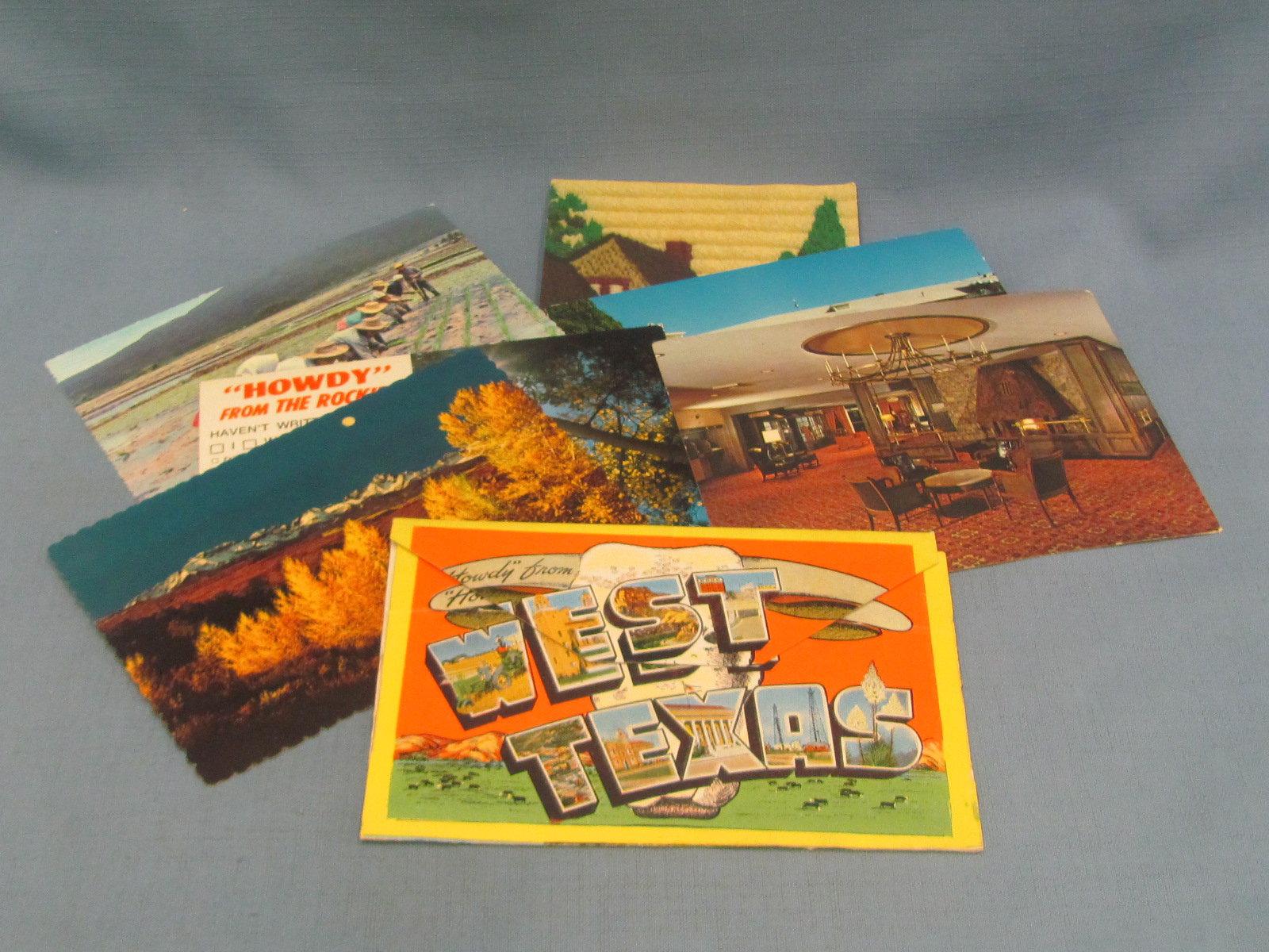 Collection of Post Cards – Linens – Glossy – Photographs – Kopper Kard – U.S. - Holiday Greetings