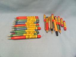 Magic Multiplying Mechanical Pencils & Others – Some Parts – Some Wear