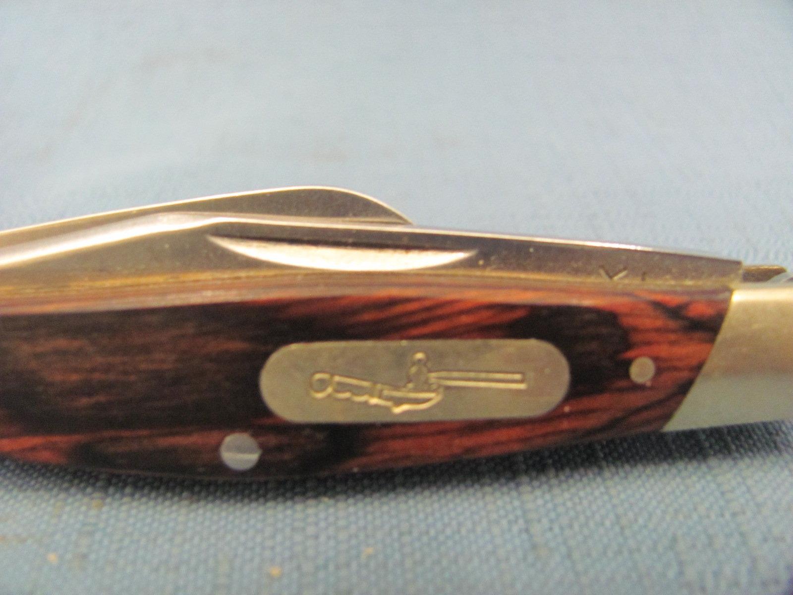 Buck #373 3-Blade Folding Pocket Knife – 3 1/4” L – China – Very Nice Condition