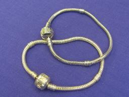 Mixed Lot of Jewelry – Vintage Necklaces – Bracelets – Rings – 2 Fake Pandora bracelets
