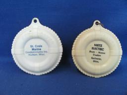 Advertisement Boat Key Chains – Tallest is 4 1/4” - Light Wear