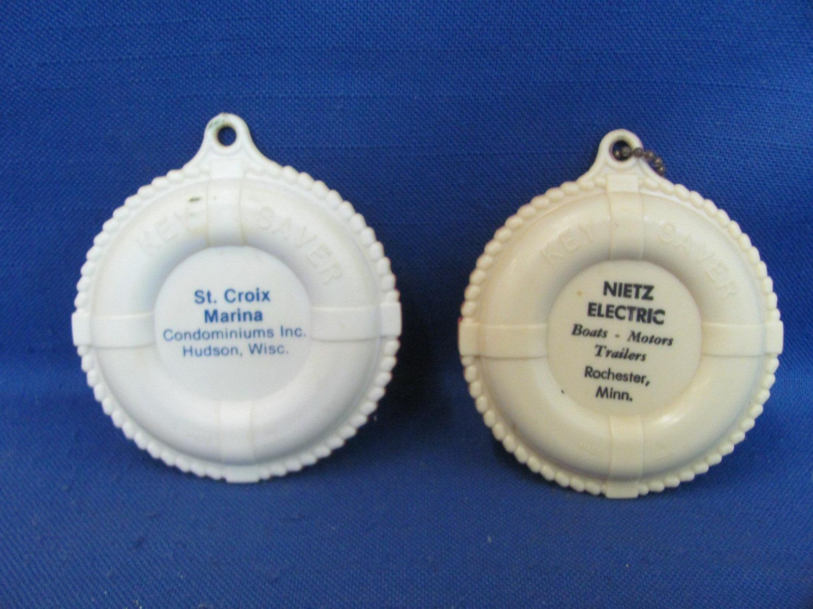 Advertisement Boat Key Chains – Tallest is 4 1/4” - Light Wear