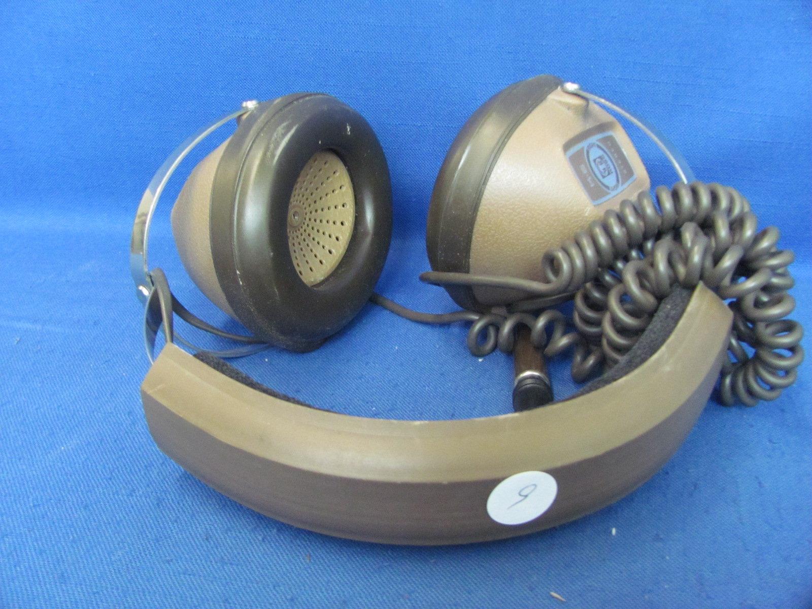 Radio Shack Koss K-6 Stereo Headphones – Not Tested – Light Wear