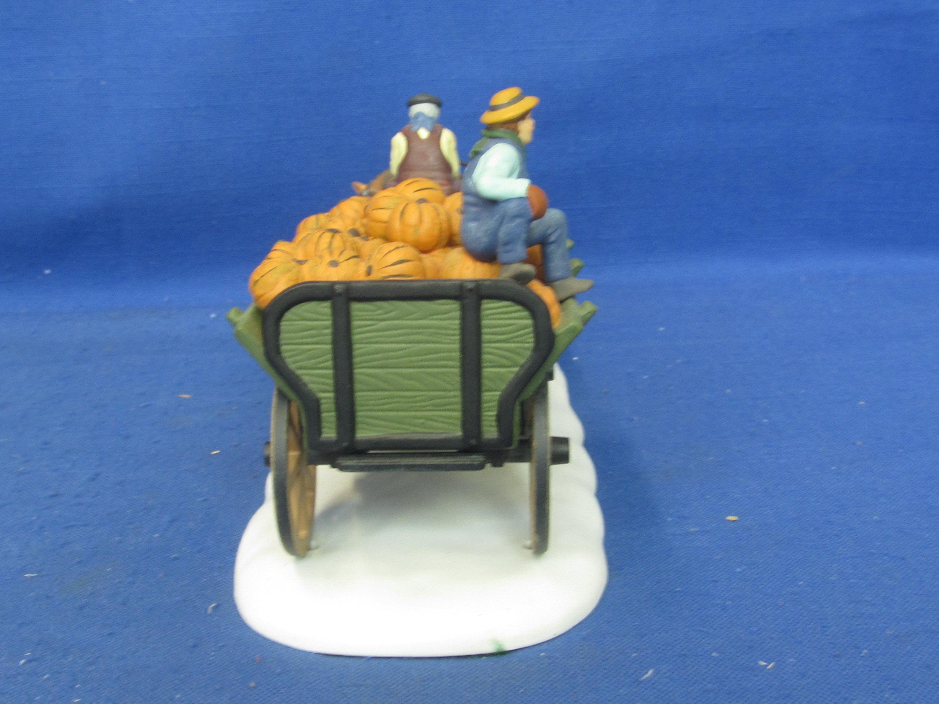 Dept 56 Heritage Village Collection “Harvest Pumpkin Wagon”