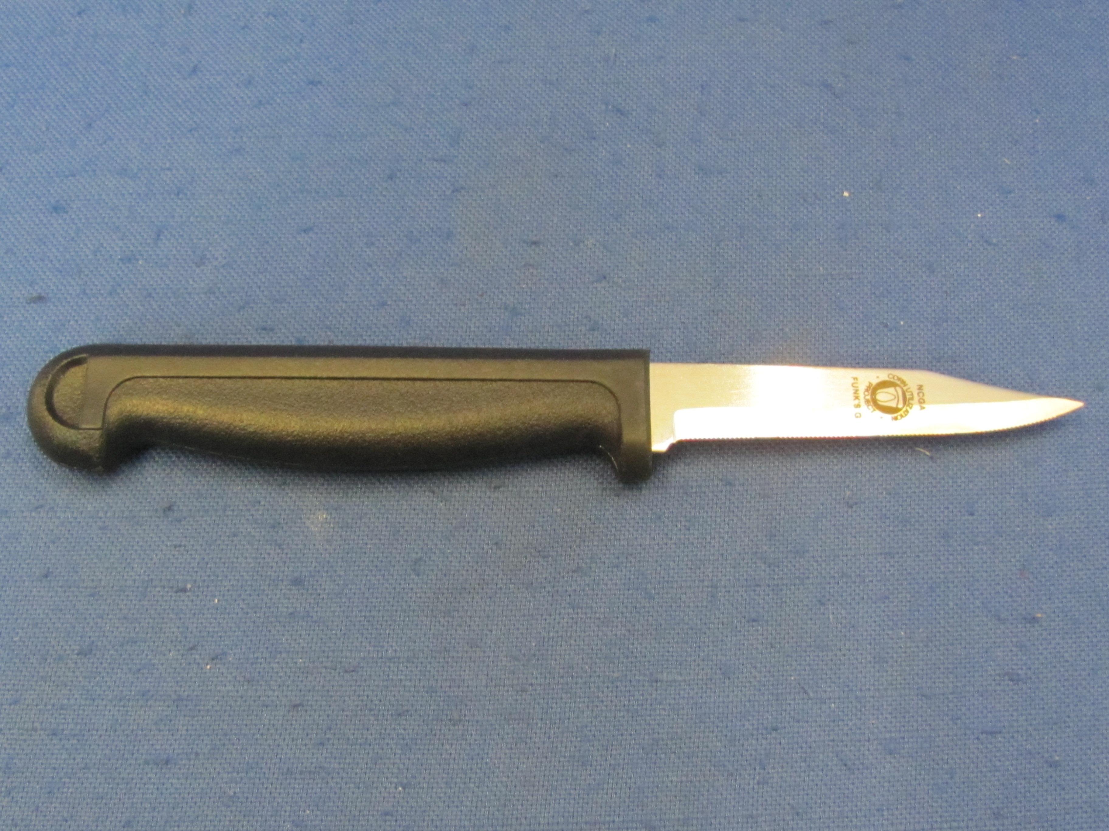 Ag Advertising Knives – Pioneer Seeds Knife – Black-Handled NCGA Knife -