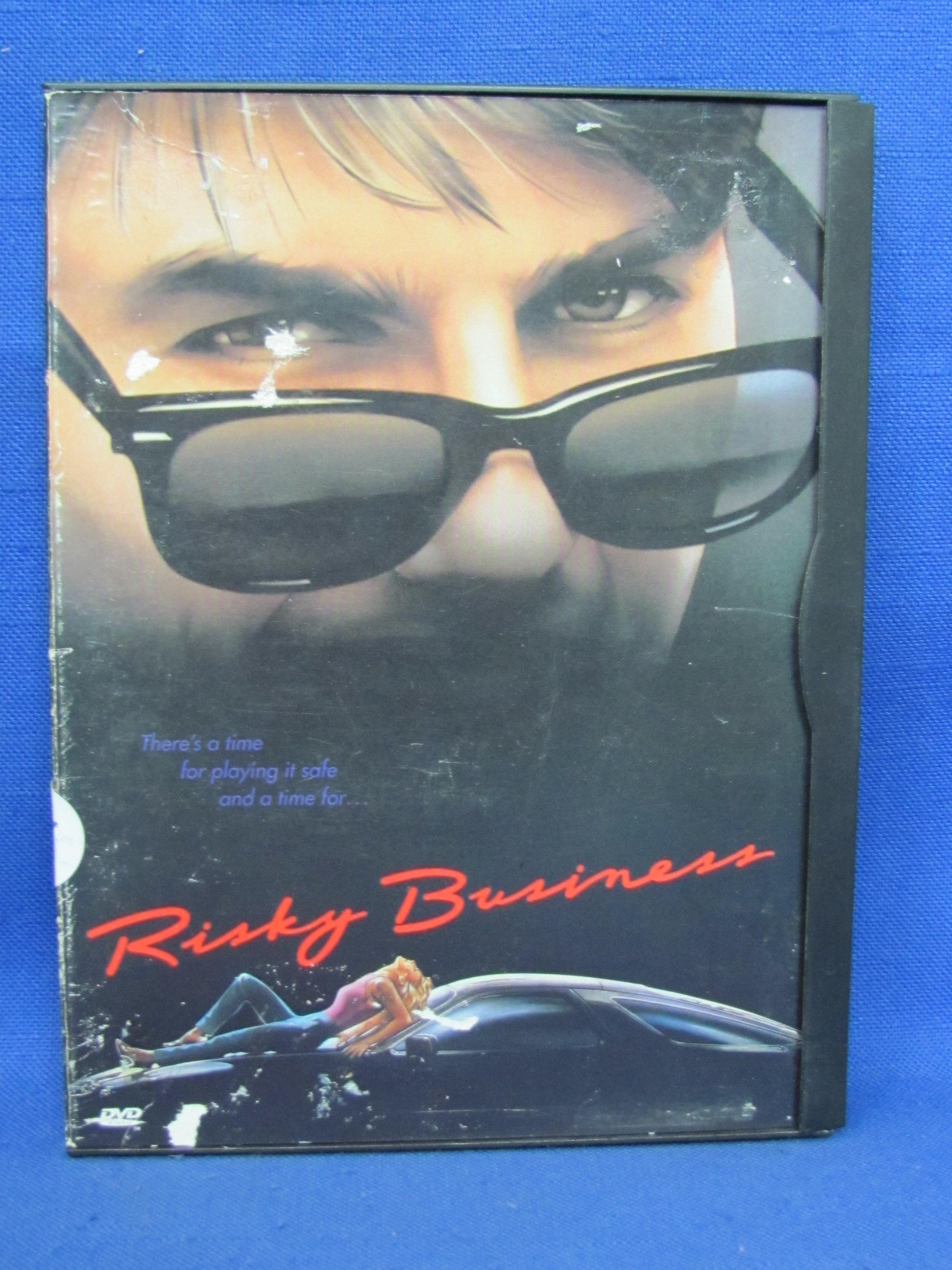 Set of 4 DVDS – Comedy – Drama - “Risky Business” - and more -