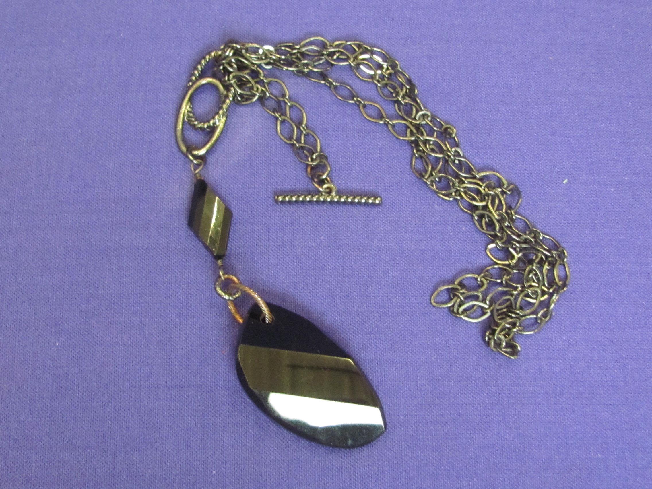 Necklaces & Bracelets in Browns, Blacks & other neutrals – good condition, as shown