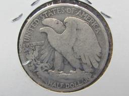 1934-D Walking Liberty Half Dollar – 90% Silver – Condition as shown in photos