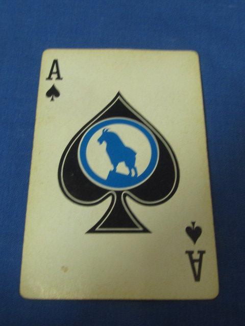Great Northern Railroad With Buckskin Pinto Woman Playing Cards – Used – Complete