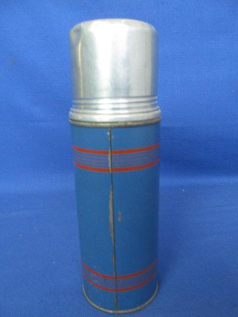 Keapsit Thermos Vacuum Bottle# B 2133 Cork Stopper & Tin Cup -& Skotch Ice - Hamilton