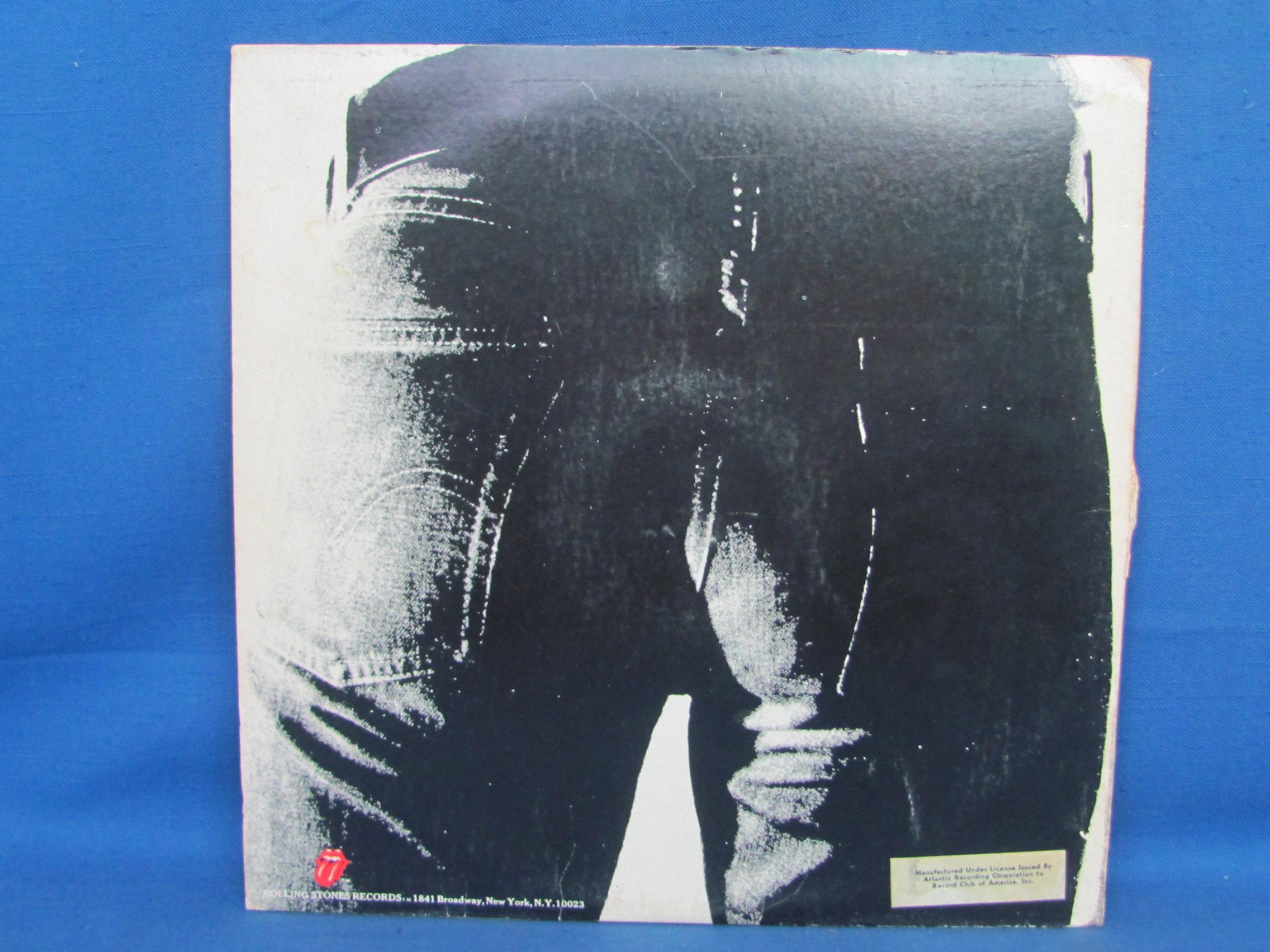 The Rolling Stones “Sticky Fingers” Vinyl Record Album – COC 59100 – Zipper Cover