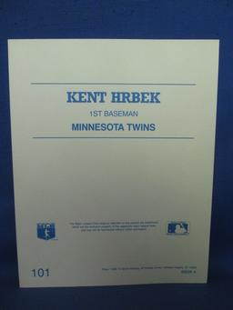 5 Kent Hrbek Minnesota Twins: Color 8 X 10 Sports Photos