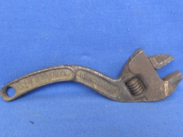 Vintage Tractor Wrench: Fordson #80  10 Inch Adjustible Wrench