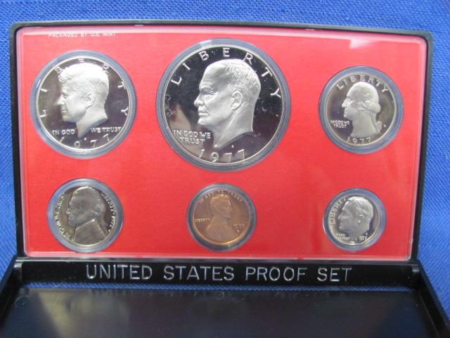 1976 & 1977 US Mint Proof sets