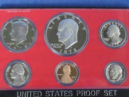 1978, 1982, 1983  & 1984 US Mint Proof Sets