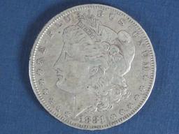 1881-O Morgan Silver Dollar - 26.6 Grams
