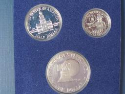 1776-1976 Bicentennial Silver Proof 3 Coin Set - United States Mint