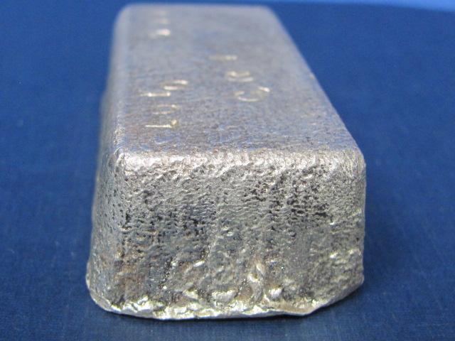 10 Troy oz Bar of Silver - Weights 309 Grams