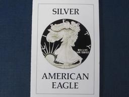 1986-S 1 oz Proof Silver American Eagle With Box & Certificate of Authenticity - .999 Fine Silver