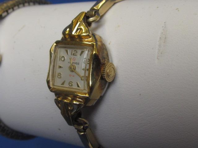 3 Vintage Ladies Watches – Working: Helbros 21 Jewels , Helbros, Reliance 17 Jewels