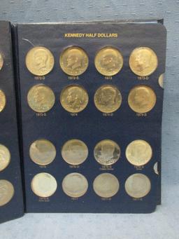 Kennedy Half Dollar Book – 91 Coins(holds 96) – Appears complete from 1964 to 1996  – As shown – Did