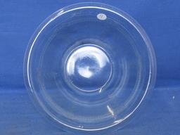 Fire King Glass 10 1/4” DIA x 5” Deep Bowl in Blue Philbe