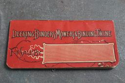1892 Wm. Deering & Co. Advertising Vest Pocket Note Book & Calendar