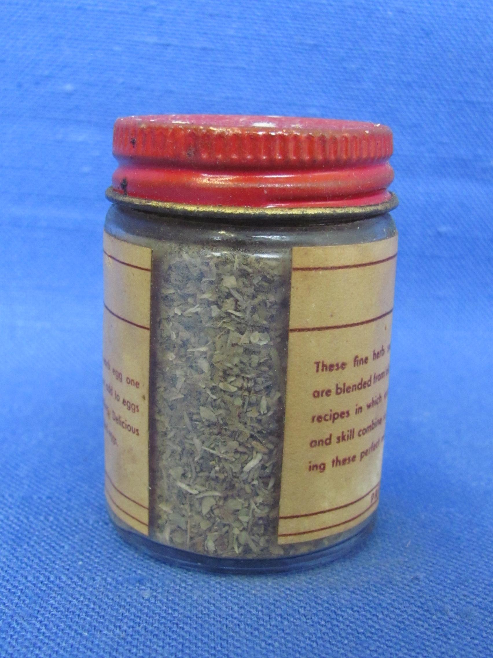 Vintage Containers: Boric Acid – Twin Trees Omelet Herbs – Powered Pumice – Alum