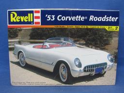 Revell 1953 Corvette Roadster Model Kit – 1:24 Scale – 2003 – Still Sealed inside