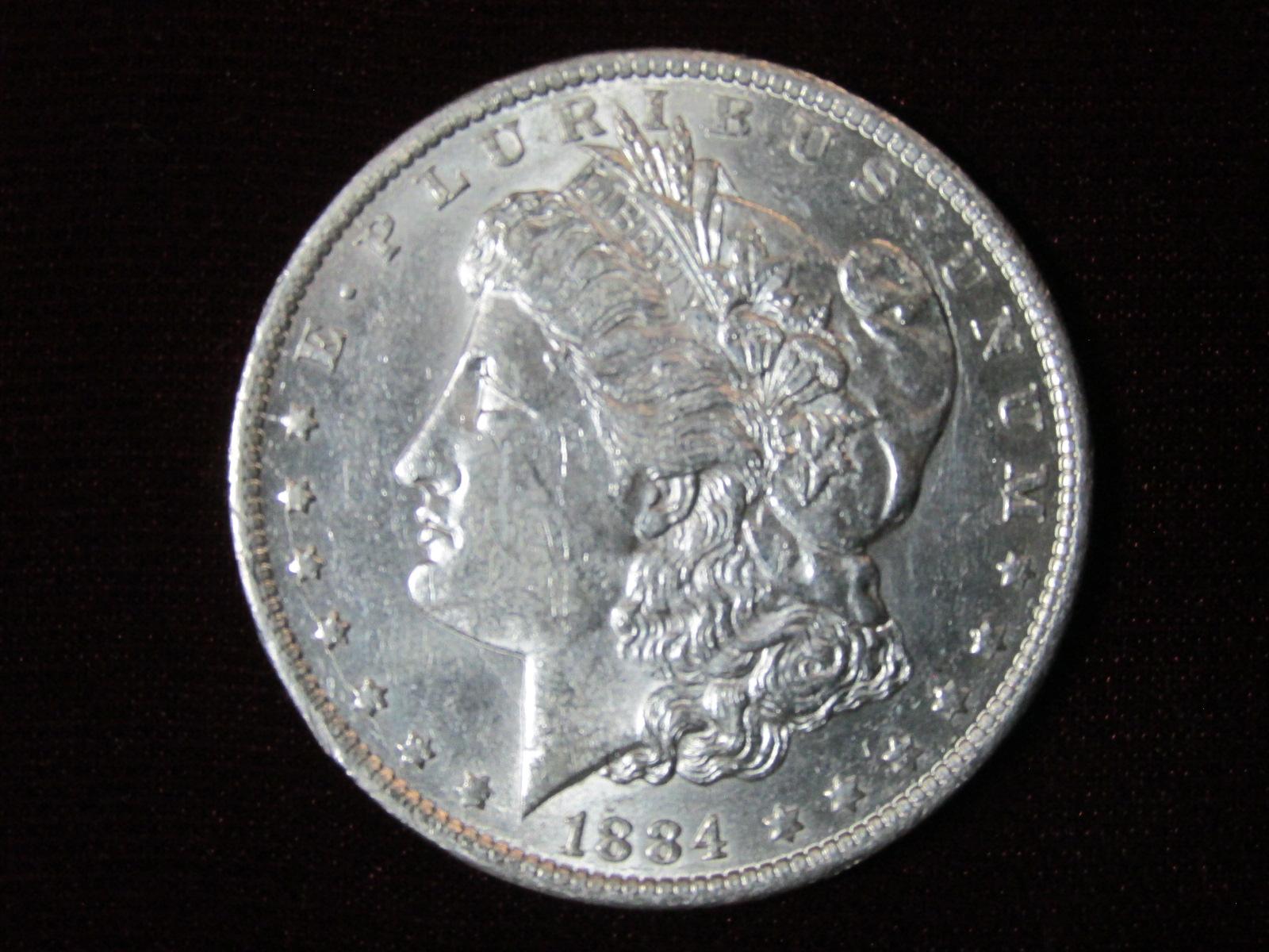 1884-O Morgan Dollar – As shown – 26.7 grams