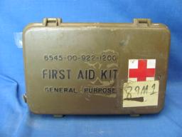 U.S. Military First Aid Kit & Other Medical Items – As Shown