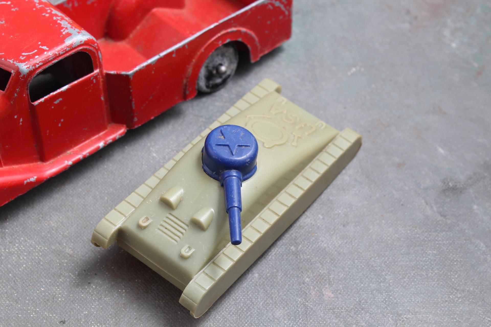 Lot Vintage Plastic Toy Cars, Trucks, Military, Farm, Wannatoys, Lido, and