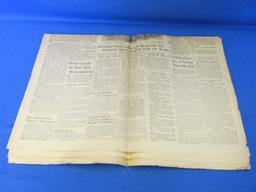 Vintage News Paper – The Minneapolis Journal November 11, 1918 – Headline “The War Is Over” -