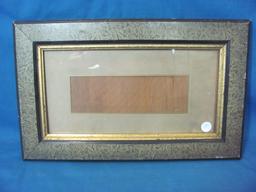 Vintage Frame – Marbelized Wood 16” L x 10” T