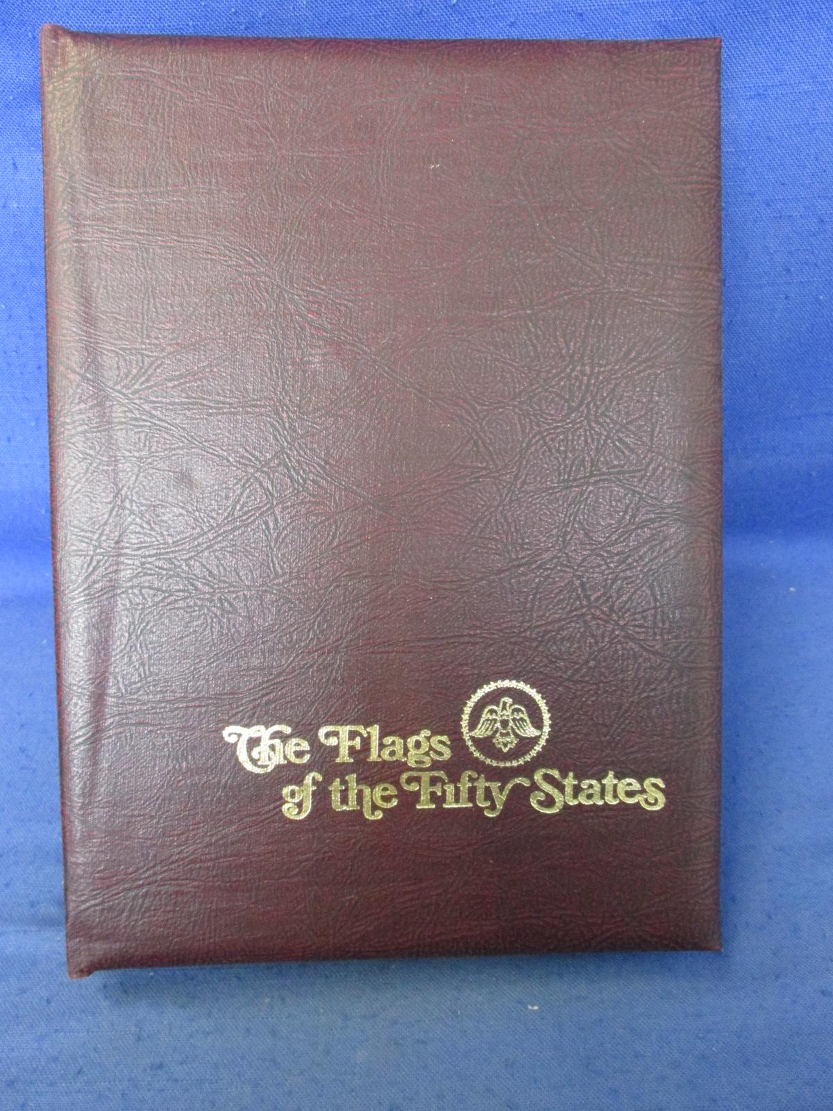 Vintage Book 1976 Official Collection Flags Of Our Fifty States “Only 25-Envelope & Stamp” -
