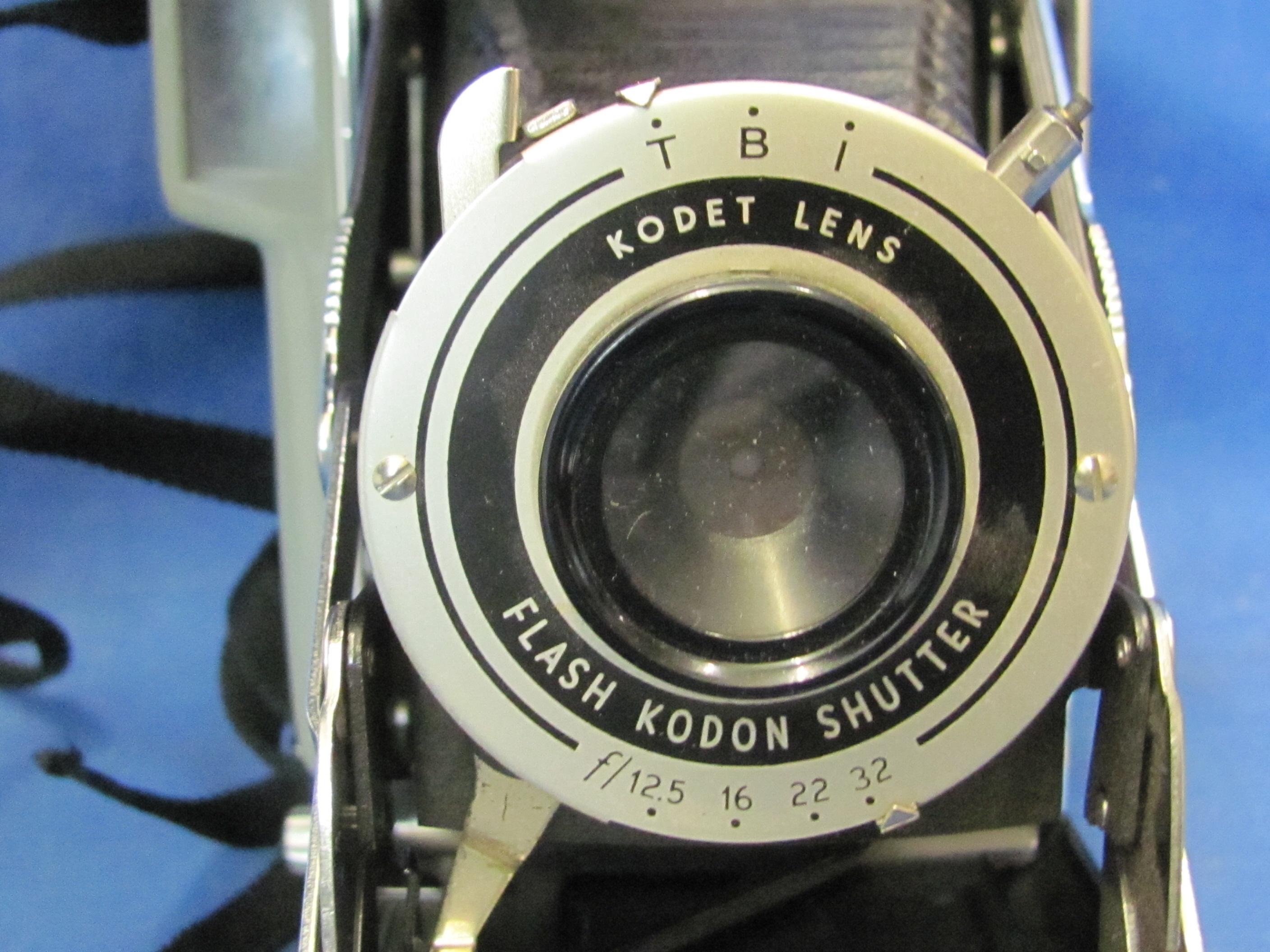 Kodak Tourist Camera With Original Box & Operating Instructions – Good Condition