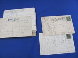 Post Cards: 100 Holiday/Birthday/Xmas – 1910's- Some have dates/postmarks: 1915, 1912, 1910 & 1919