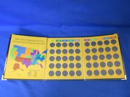 Large Collector Map (In Box) 17”H x 28” For 1999-2008 State Quarters “No Quarters Included” -