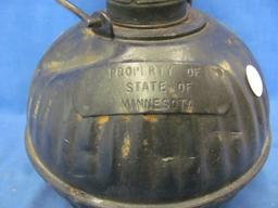 State of Minnesota Smudge Pot With Handle – 7 1/2” T – Some Dents - As Shown
