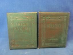 Little Leather Library Books (12) – 3” x 3 7/8” - As Shown