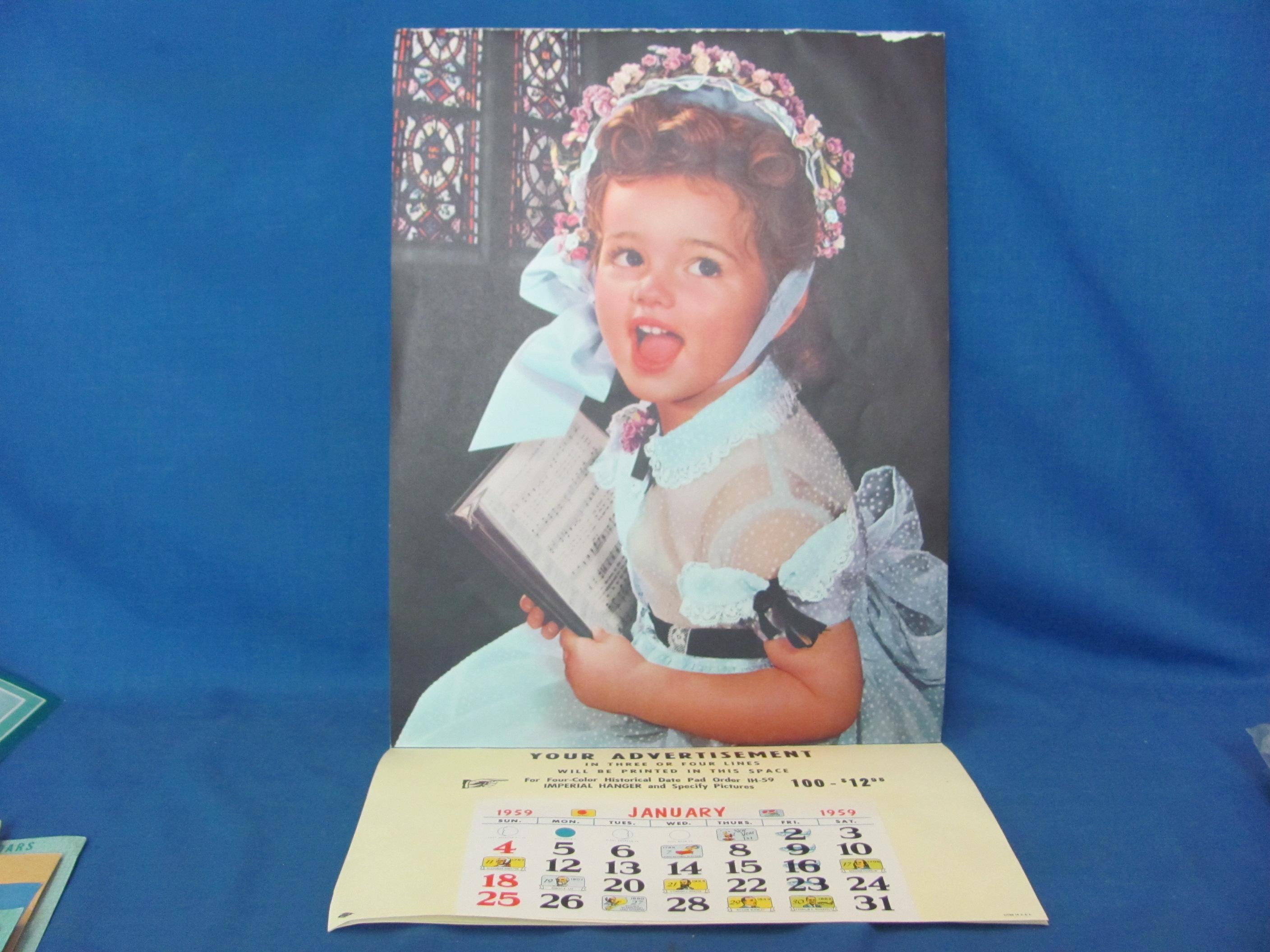 Sample Calendars & Calendar Pictures – As Shown