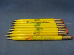 Farmer's Union Exchange Mechanical Pencils (8) – As Shown