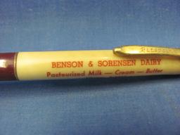 Dairy Related Mechanical Pencils – Ice Cream – Milk – Buttermilk – Milk Hauler