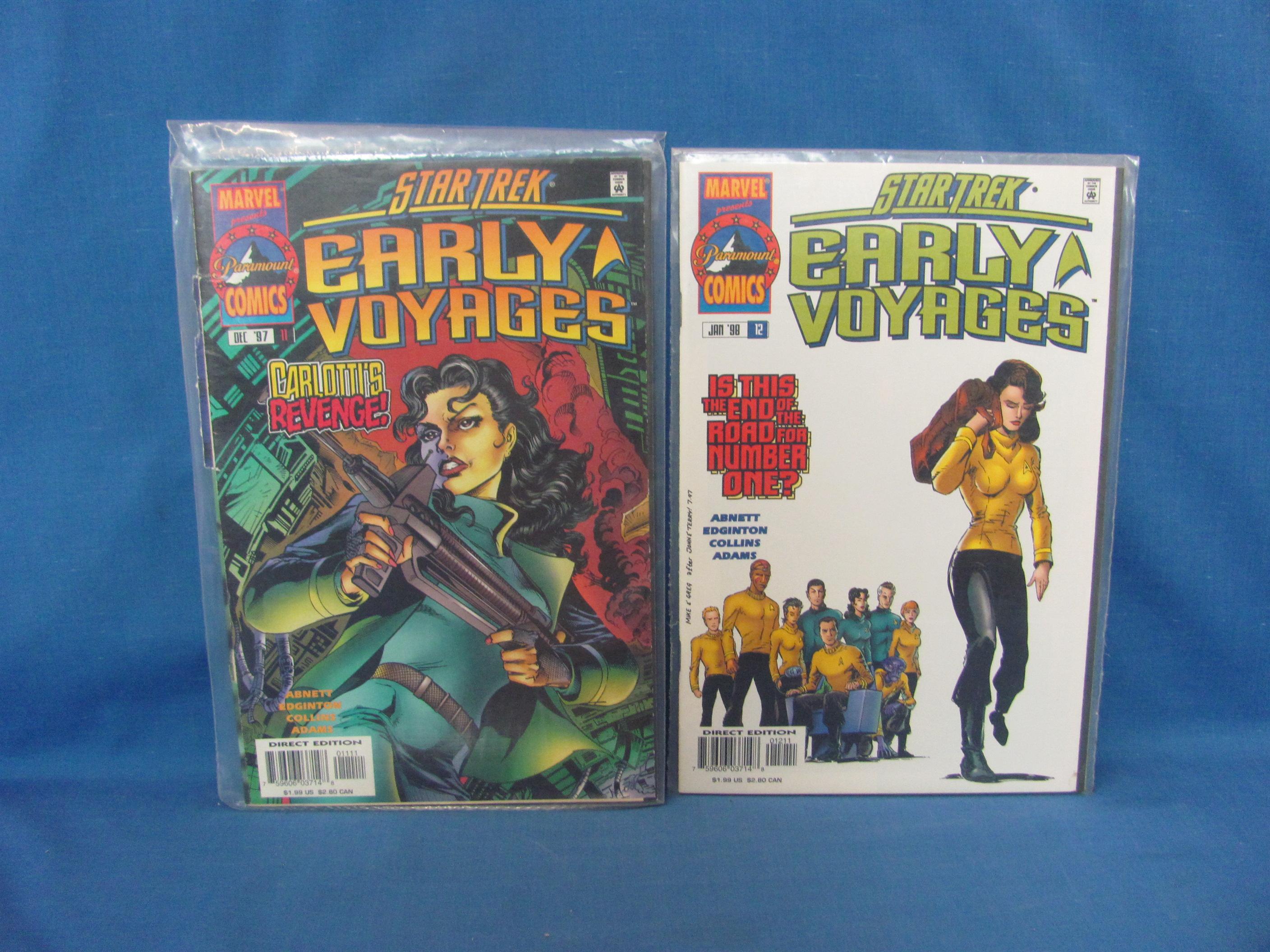 Marvel Star Trek Early Voyages Comic Books (17) – 1997-1998 – Issues 1-17