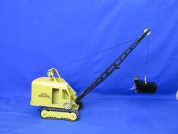 Vintage 1961 Tonka #14 Dragline In Original Box (Tag Says $3.27) Mound, MN – Looks Complete -